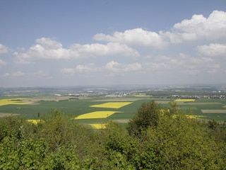 Herrliche Aussicht über das Limburger Becken