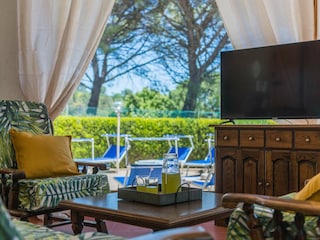Villa Micol – Living Room with TV Area
