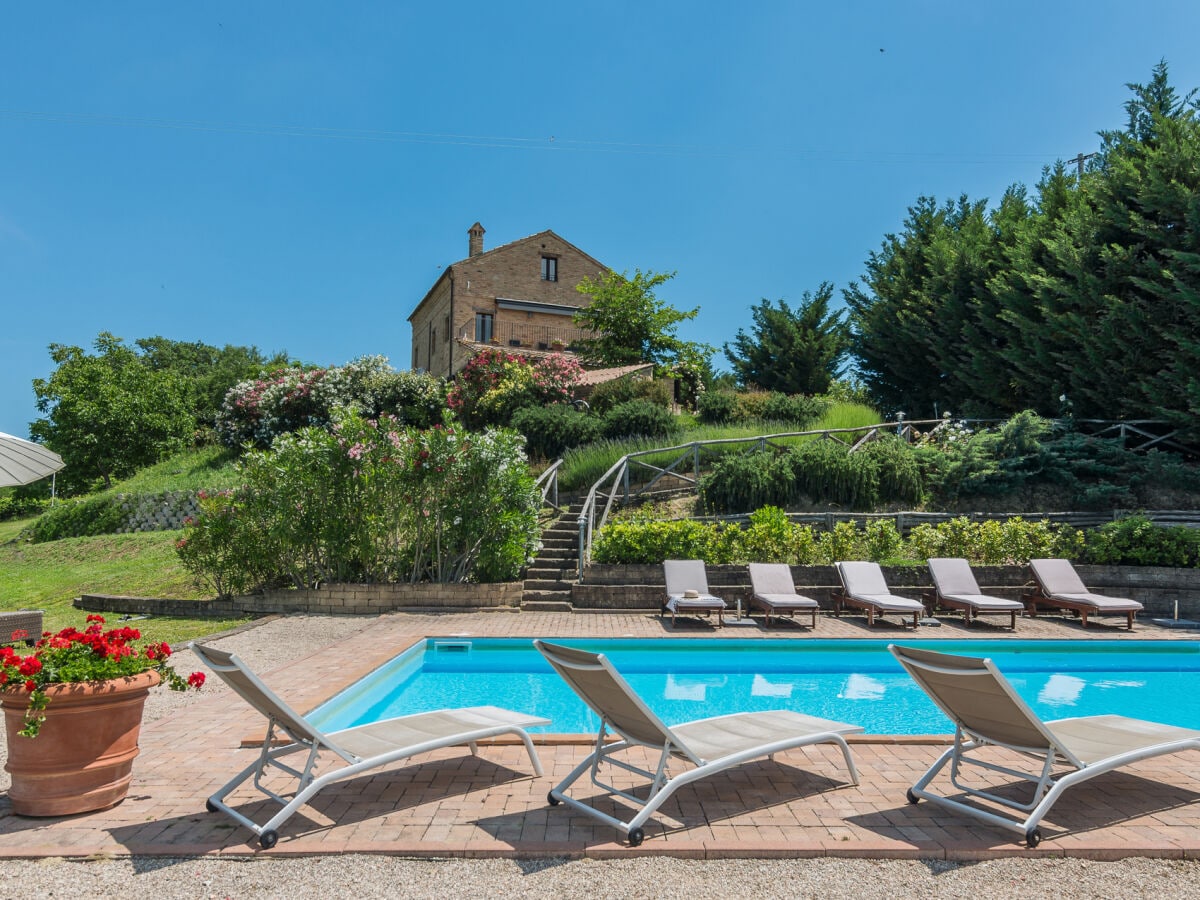 Casa Felice - Swimmingpool mit gemütlichen Liegen