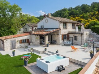 Villa Acqualagna Enregistrement extérieur 14