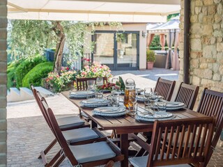 Villa Italien Grabación al aire libre 12