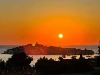 Sonnenuntergang Insel Primosten
