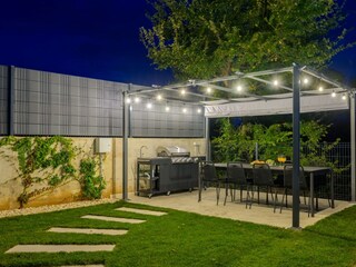 Überdachter Grillplatz