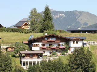 Ferienhaus Joel im Sommer