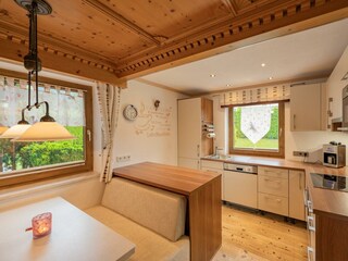 Küche im Ferienhaus Konrad