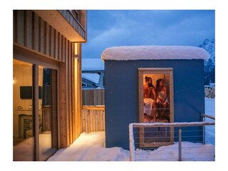 Outdoor Sauna Chalet