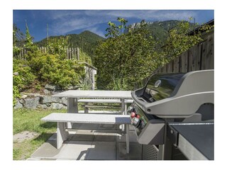 Grillplatz im Garten