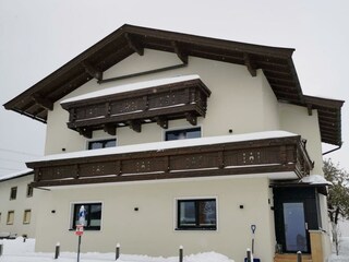 Haus im Winter