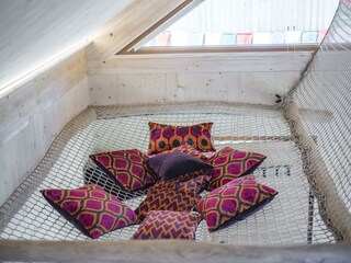 TinyHouse_Hängeseilbrücke zum Entspannen