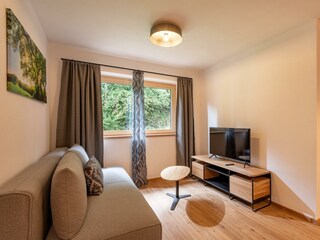 Waldrand - Wohnbereich mit Ausziehcouch