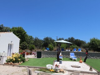 ein riesen Garten mit vielen Pflanzen und Gemüseanbau