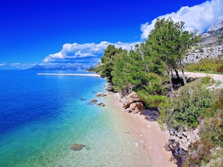 Kleine Strände und Buchten in Makarska