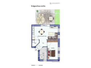 Apartamento de vacaciones Greetsiel Plano de planta 18