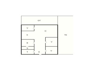 Vakantiehuis Rødhus Grondplan 41
