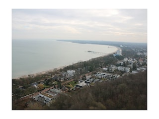 Lage in der Strandallee in unmittelbarer Meeresnähe