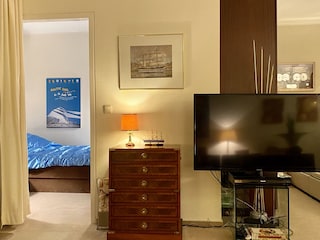 Blick zum Schlafzimmer