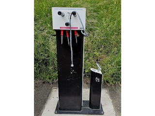 Fahrrad-Servicestation in Krähenbadstrasse