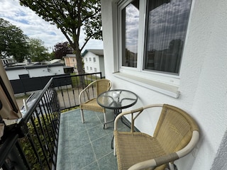 Ferienwohnung "Sonne " Balkon