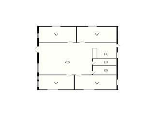Holiday house Hornbæk Floor Plan 44