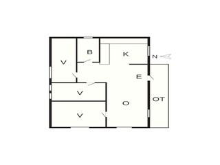 Vakantiehuis Årjäng Grondplan 18