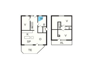 Vakantiehuis Wackerballig Grondplan 5