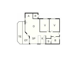 Casa de vacaciones Großenbrode Plano de planta 28