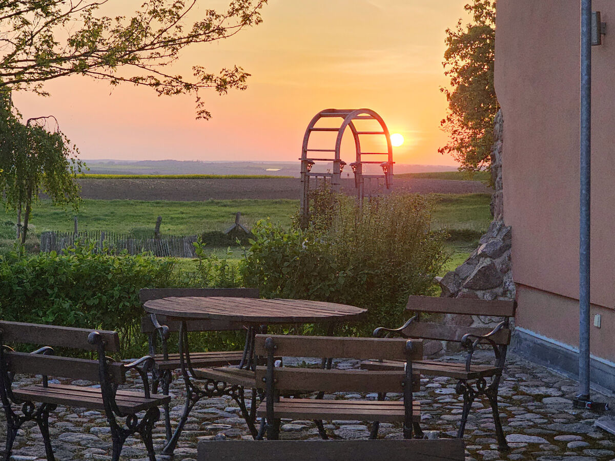 Terrasse abends