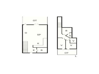 Appartement Søndervig Grondplan 53