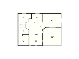 Maison de vacances Thyholm Plan d'étage 26