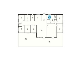 Ferienhaus Bønnerup Strand Grundriss 51