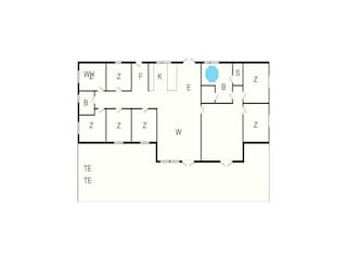 Casa de vacaciones Bønnerup Strand Plano de planta 16