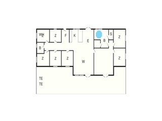 Ferienhaus Bønnerup Strand Grundriss 16