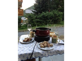 Apartamento de vacaciones Saas-Fee Grabación al aire libre 5