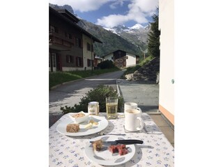 Apartamento de vacaciones Saas-Fee Grabación al aire libre 4