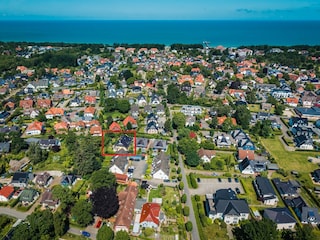 800m zum Strand und zur Seebrücke von Zingst