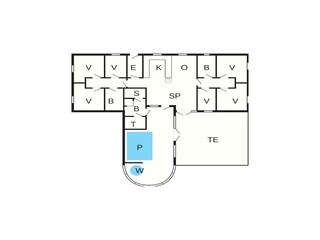 Holiday house Harboøre Floor Plan 2
