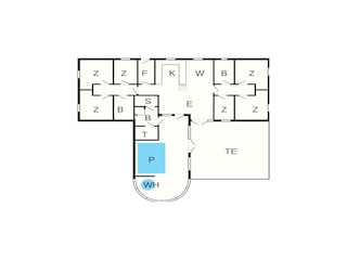 Holiday house Harboøre Floor Plan 44