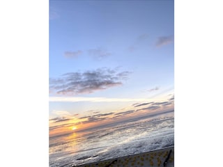 Blick vom Balkon auf die Schifffahrt