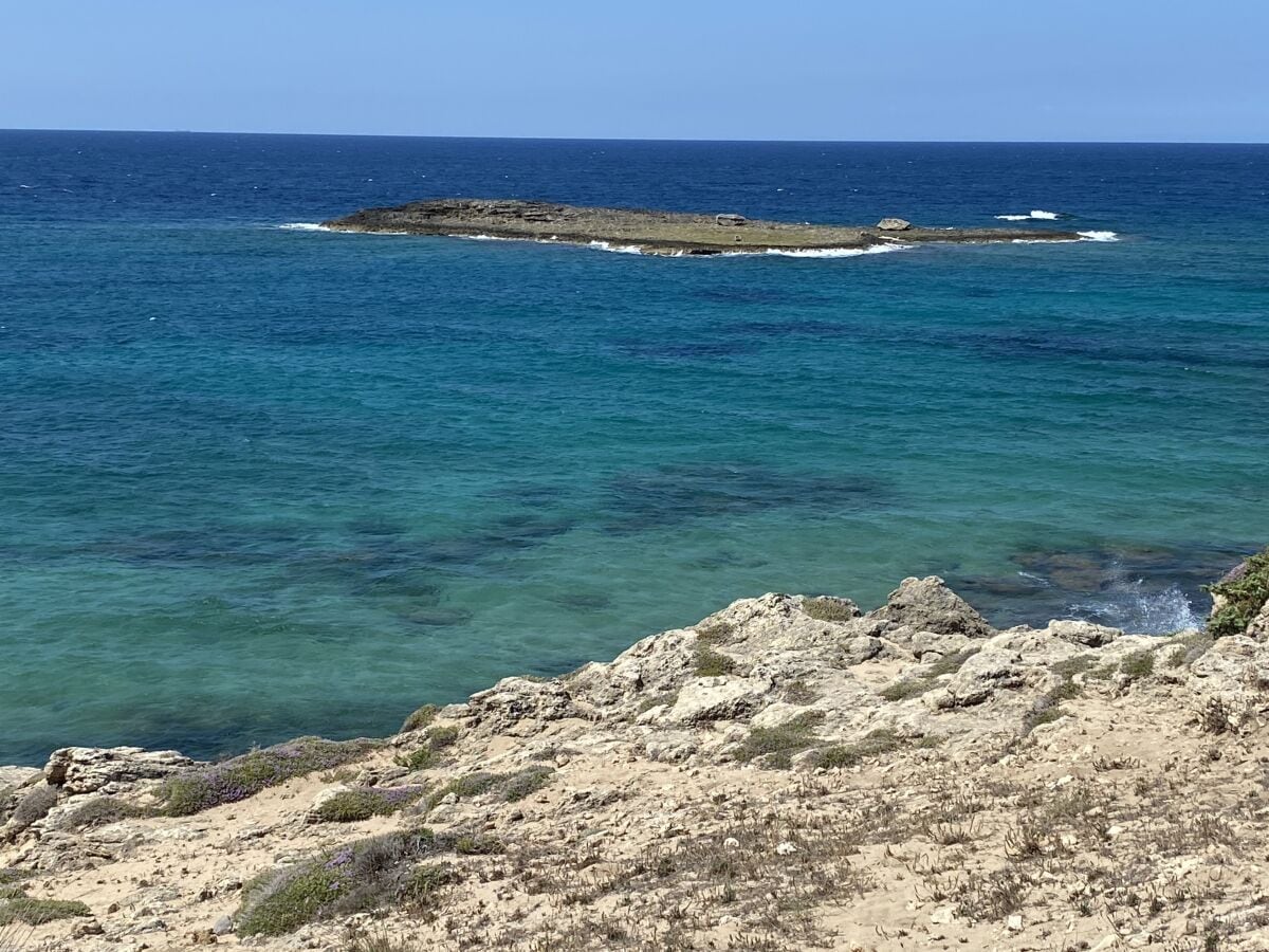 Blick von der Düne zur Isola Pazze