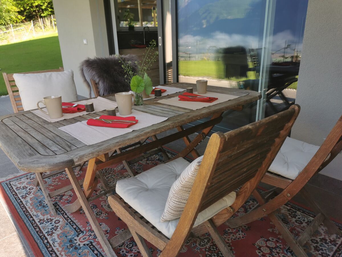 Frühstück auf der Terrasse