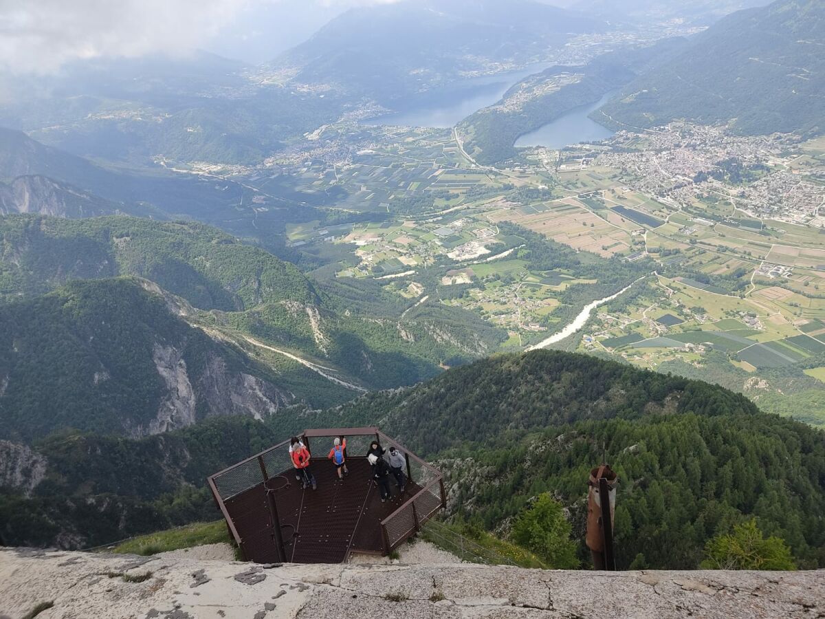 Cima Vezzena Blick auf die Seen