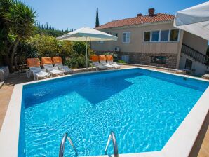 Appartement Apartments Vidak - Studio Apartment with Terrace and Sea View - (A2) - Molunaat - image1