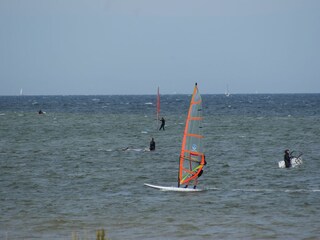 Surfer an der Ostsee