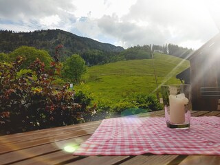 Ausblick Terrasse