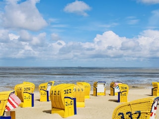 Der Sandstrand von Duhnen.