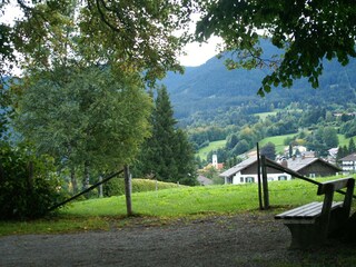 Ruhiger Ort zum Entspannen, Blick auf Bad Kohlgrub