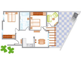 Appartamento per vacanze Pajara Pianta del piano 16