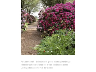 Der berühmte Park der Gärten