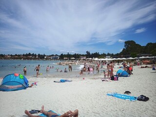 Beach 1km from the apartment.