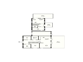 Vakantiehuis Kalmar Grondplan 36